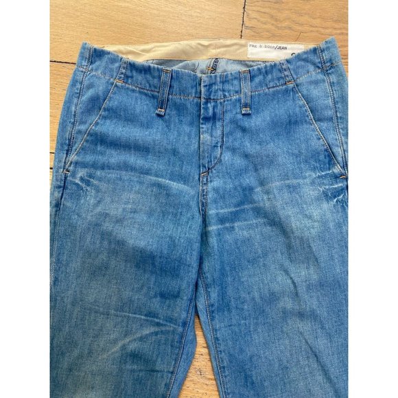 RAG & BONE Pajama Jogger Jeans DRAKES Medium Wash - Picture 10 of 12